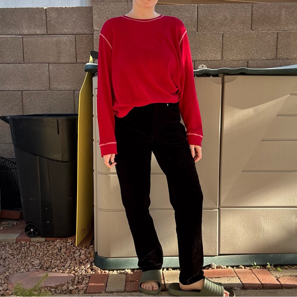 Black corduroy Pants - Picture 5 of 8